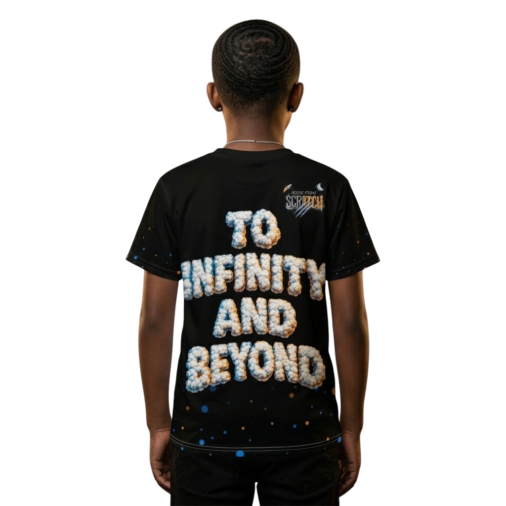 2 infinity Tee Kids Tee - Black