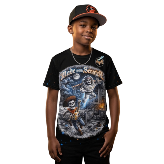 2 infinity Tee Kids Tee - Black